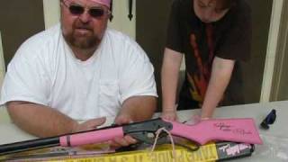 UnBoxing the nutnfancy - PFIDude Pink Red Ryder BB Gun