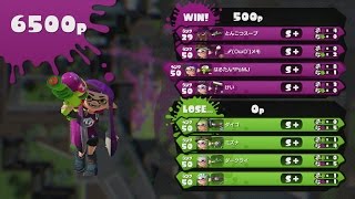 【スプラトゥーン】　S+99　ホットブラスターカスタムとスプラシューターコラボでガチマッチ！ガチヤグラ･エリア (160511)　【Splatoon】