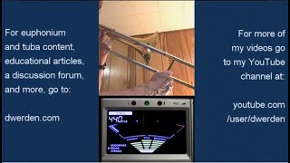 Euphonium Compensating System Explained Using a Trombone! (Applies to tuba and baritone horn also)
