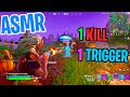 ASMR Gaming 😴 Fortnite 1 Kill = 1 Trigger Relaxing Mouth Sounds 🎮🎧 Controller Sounds + Whispering 💤