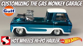 Custom Gulf Hot Wheels Hi-Po Hauler / Gas Monkey Garage Design