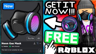 FREE ACCESSORY! HOW TO GET Neon Gas Mask - The Chainsmokers! (ROBLOX Festival Tycoon Event)