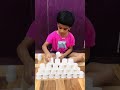 Building Pyramid With Paper Cups||Building Tower Using Paper Cups|#shorts