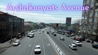 Արշակունյաց պողոտա, Երևան, Arshakunyats Avenue, Yerevan