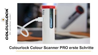 Colourlock ColourScannerPRO erste Schritte - Einrichten | COLOURLOCK