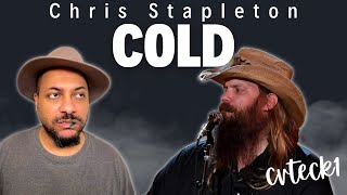 FIRST TIME REACTING TO | Chris Stapleton - Cold (CMA Awards 2021)