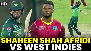 Shaheen Shah Afridi Blistering Batting Against West Indies | Pakistan vs West Indies | PCB | MO2A