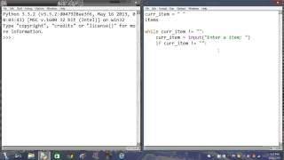 Python Project 2 - Shopping List Program (Beginner)