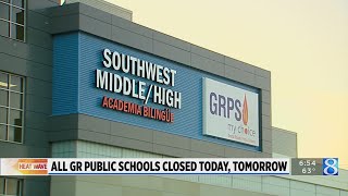 Heat shutting down Grand Rapids schools this week
