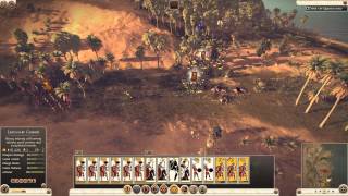 Let's Play -- Total War: ROME II - The Battle of the Nile