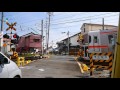 jr 東海道線【no.202】横砂踏切・通過・走行映像　静岡県静岡市清水区