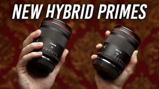 NEW Canon f/1.4 Hybrid Primes: 👋 RF 24mm & 50mm