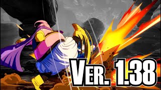 【DBFZ v1.38】Fat Majin Buu's combo changes