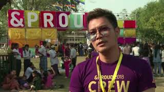 Myanmar LGBT festival goes public for first time