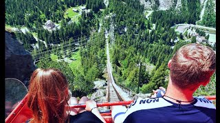 Mountain Coaster Oeschinensee Kandersteg Switzerland 4K 🇨🇭