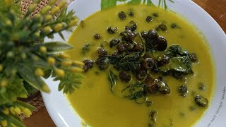 SIPUT SEDUT MASAK LEMAK KELANTAN | GULAI SIPUT DAUN KADUK