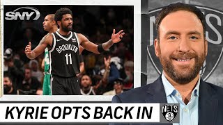 NBA Insider reacts to news that Kyrie Irving will return to the Nets  | SNY NBA Insider Ian Begley