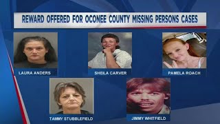 Reward Offered For Oconee County Missing Persons Cases