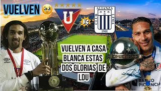 Paolo Guerrero y Hernán Barcos vuelven a Casa Blanca - LDU vs Alianza Lima en la noche blanca.