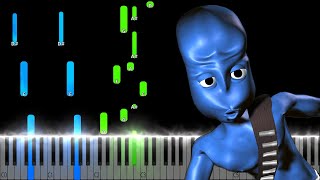 Eiffel 65 - Blue (Da Ba Dee) Piano Tutorial