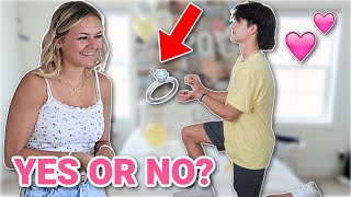 I PROPOSED TO MY GIRLFRIEND...