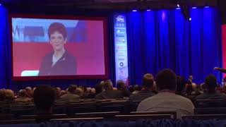 Mona Charen Gets Boos at #CPAC2018 for Marechal  Le Pen Comments