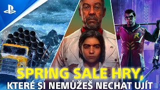 8 SKVĚLÝCH her ze SPRING SALE nabídky | PS Play