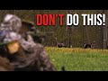 NEVER Do These Things While Turkey Hunting!