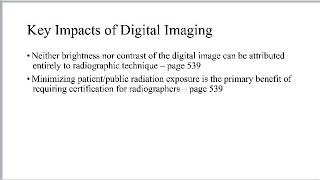 RAD 484 - Exposure Indicators and Post Processing