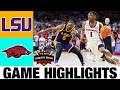 LSU vs Arkansas Highlights | NCAA Men's Basketball | 2024 College Basketball