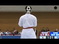 鹿児島vs京都 団体組手決勝戦！ team kumite final national sports fes. 2023 karatedo