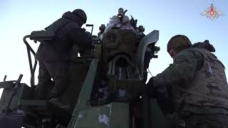 Российские артиллеристы применяют 152-мм самоходки «Гиацинт-С» в качестве «кочующих» орудий