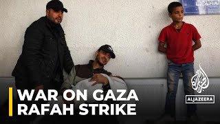 ‘Heartbreaking’ scenes of killed children taken for burial after Rafah strike