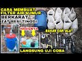 Cara membuat filter air zat besi tinggi, berkarat, berminyak