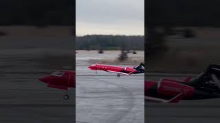 First time landing custom RC Private Jet 🛬