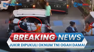 🔴BREAKING NEWS: Juru Parkir Dipukuli Oknum TNI di Bandung Ogah Damai, Rumah Didatangi Polisi Militer