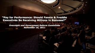 "Should Fannie & Freddie Executives Be Receiving Millions in Bonuses?"