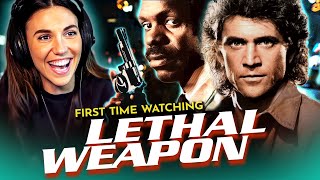 LETHAL WEAPON (1987) Movie Reaction w/Coby FIRST TIME WATCHING
