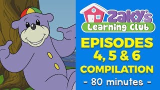 Next 3 Episodes of Zaky's Learning Club (Compilation) - EP 4-6