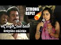 Sonia Singh Strong Reply To Reporter | Sonia Singh  Speech @ Virupaksha Pre Release Press Meet | TT