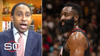 Stephen A. can't believe James Harden scored 60 points in 3 quarters | No You Didn't!