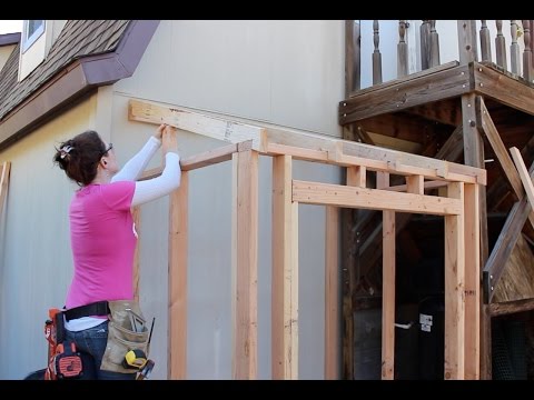 Building a Lean To - Framing and Adding Siding (Part 1) Building a Lean To - Framing and Adding Siding (Part 1)