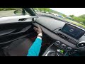 2016 mazda roadster 1.5 at pov test drive