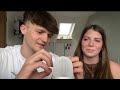 My boyfriend tries ASMR *He’s actually really good*