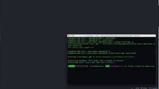 Basic React Starter Tutorial in es6 - 2 Install Create React App