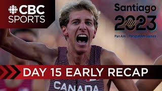 Santiago 2023 Pan American Games: Day 15 early highlights | CBC Sports