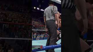 Double Chokeslam with Bushwhackers - WWE 2K22 #shorts