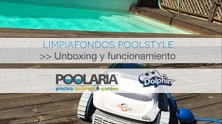 Limpiafondos Dolphin PoolStyle Unboxing \u0026 Test