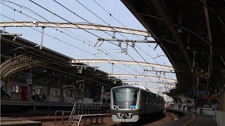 【小田急小田原線】小田急線豪徳寺駅新5000形快速急行藤沢行き通過