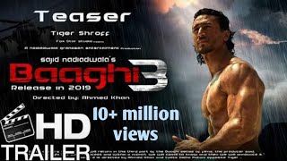 Baaghi 3 | Official Trailer | Tiger Shroff |Shraddha|Riteish|Khan Nadiadwala|kamran Khan| 6th MARCH